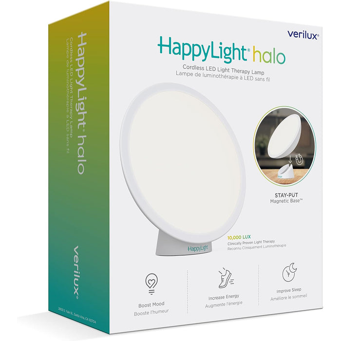Verilux: Happy Light Halo - Cordless LED Therapy Lamp [Electronics]
