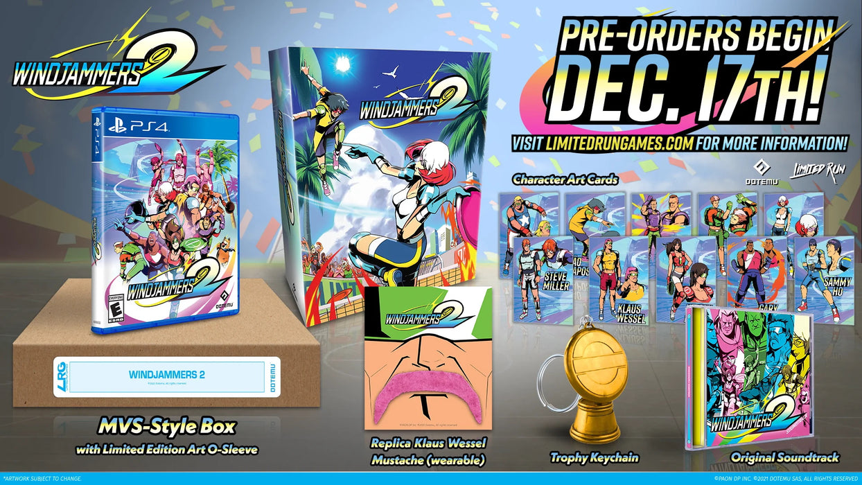 WindJammers 2 - Collector's Edition [PlayStation 4]