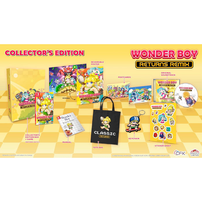 Wonder Boy Returns Remix - Collector's Edition [Nintendo Switch]