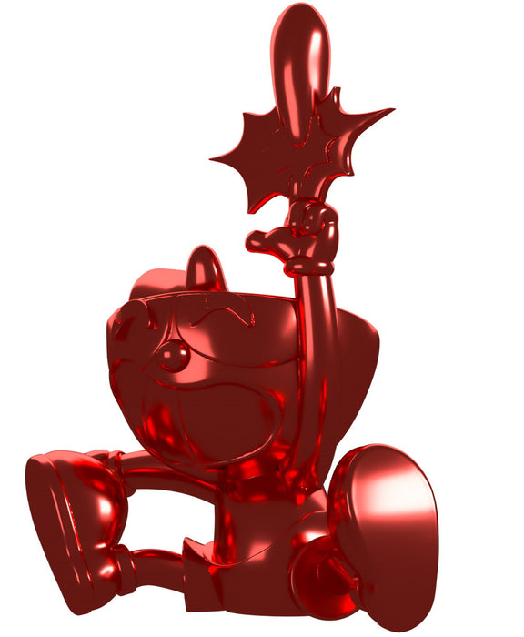 Youtooz x Shopville: Cuphead Collection - Cuphead Red Chrome Vinyl Figure [Limited Edition - 500 Made Only!]