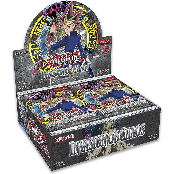 Yu-Gi-Oh! Trading Card Game: 25th Anniversary Invasion of Chaos Booster Box - 24 Packs