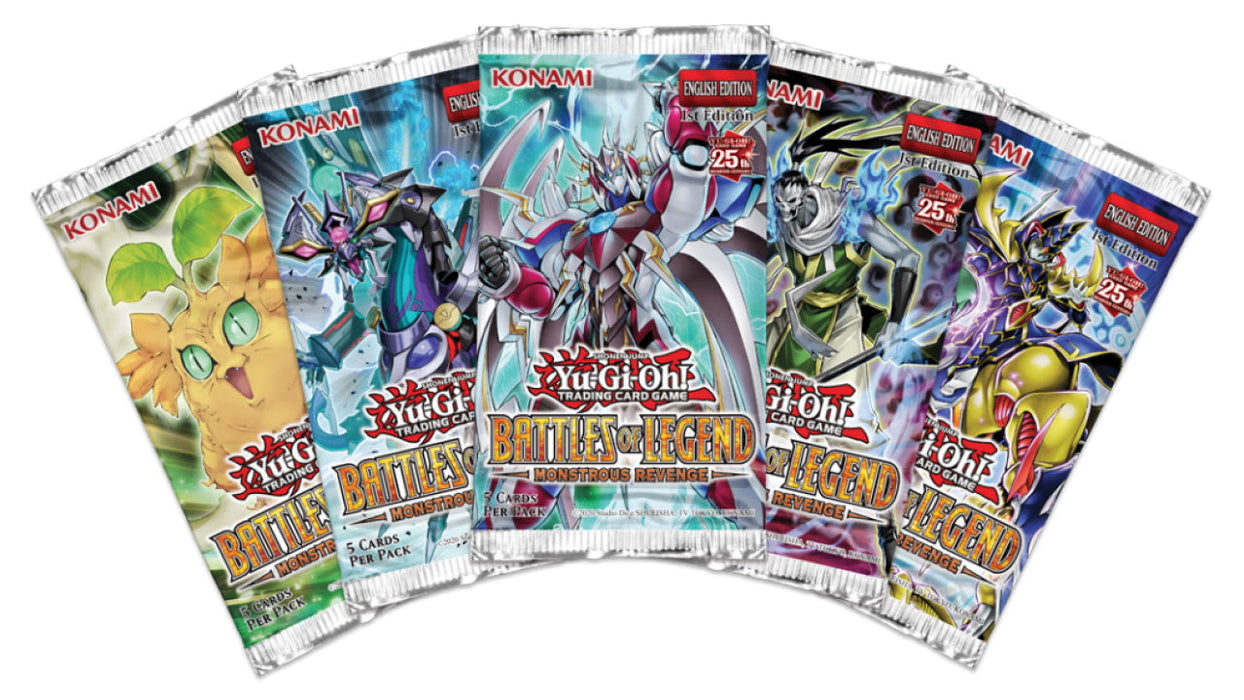 Yu-Gi-Oh! Trading Card Game - Battles of Legend: Monstrous Revenge Booster Box - 24 Packs