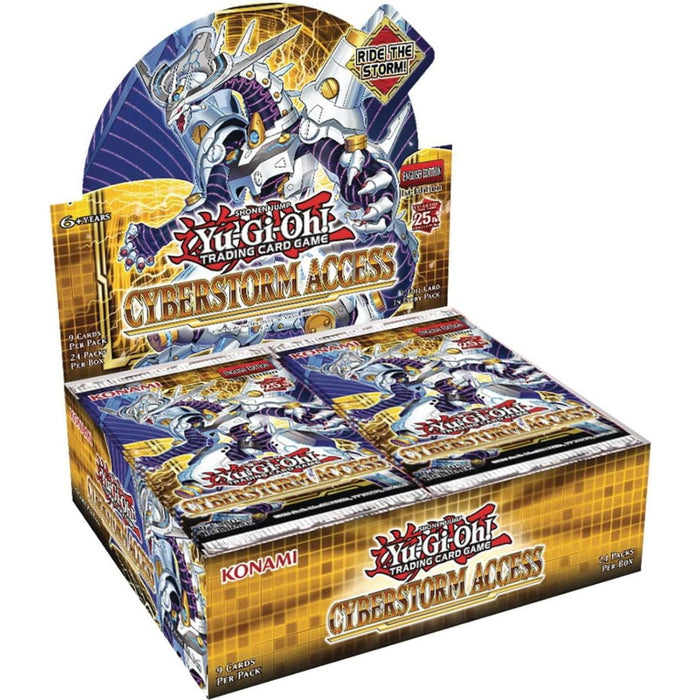 Yu-Gi-Oh! Trading Card Game: Cyberstorm Access Booster Box 1st Edition - 24 Packs
