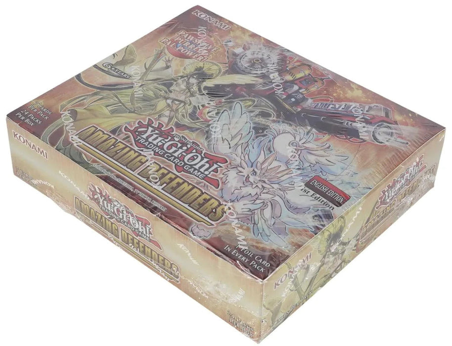 Yu-Gi-Oh! Trading Card Game: Amazing Defenders Booster Box 1st Edition - 24 Packs