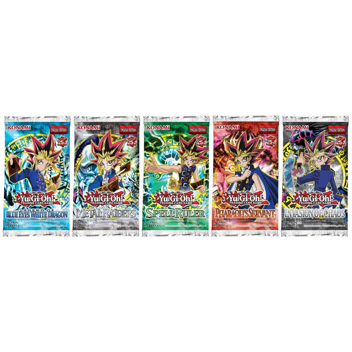 Yu-Gi-Oh! Trading Card Game: Legendary Collection Display - 25th Anniversary Edition - 5 Boxes