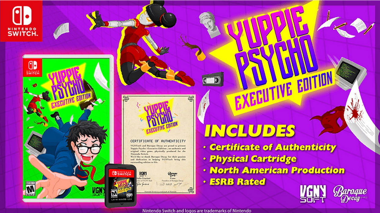 Yuppie Psycho: Executive Edition [Nintendo Switch]