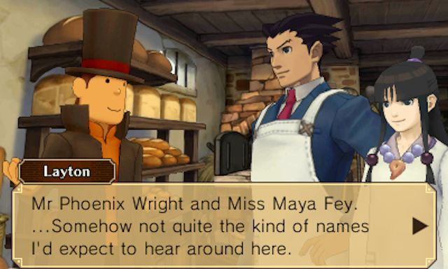 Professor Layton vs Phoenix Wright Ace Attorney [Nintendo 3DS]
