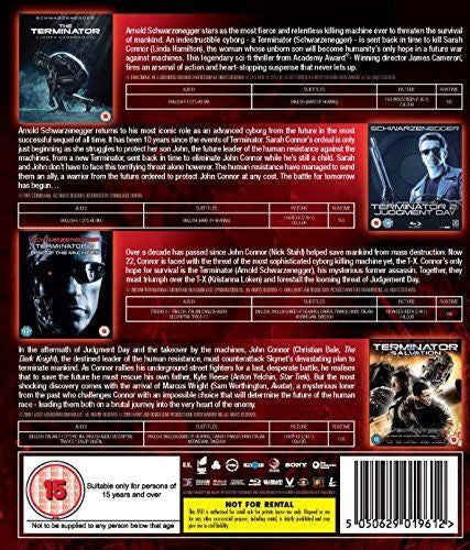 Terminator Quadrilogy 1-4 Collection [Blu-Ray Box Set]