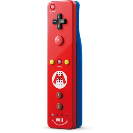 Wii Remote Plus Motion Controller - Mario Edition [Nintendo Accessory]