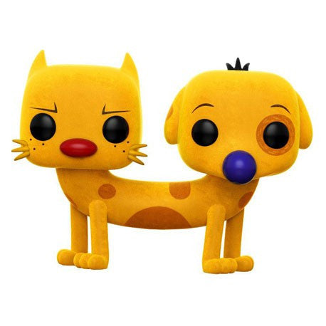 Funko POP! Animation: Flocked Catdog - SDCC Exclusive [Toys, Ages 3+, #221]