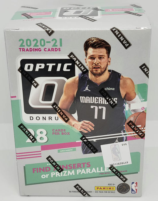2020-2021 Panini Donruss Optic Basketball Blaster Box - 28 Cards [Card Game, 1+ Players]