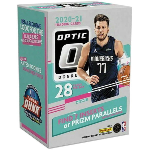 2020-2021 Panini Donruss Optic Basketball Blaster Box - 28 Cards