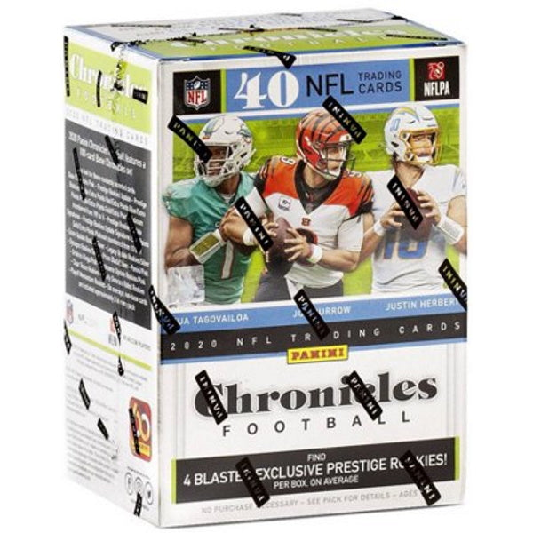 2020 Panini Chronicles Football Blaster Box - 8 Packs [Card Game, 1+ Players]