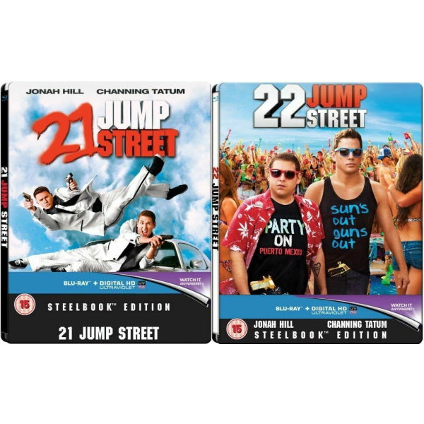 21 Jump Street / 22 Jump Street - Limited Edition SteelBook Combo [Blu-Ray]