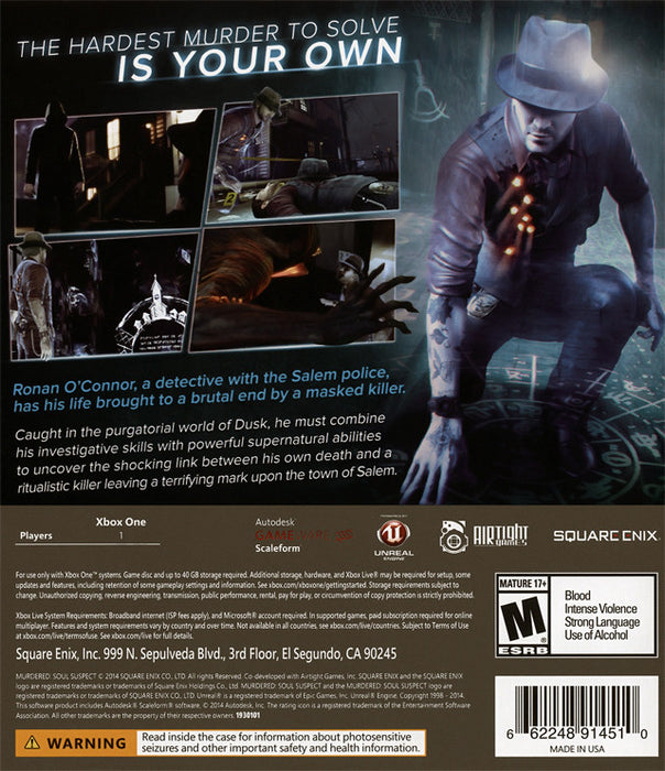 Murdered: Soul Suspect [Xbox One]