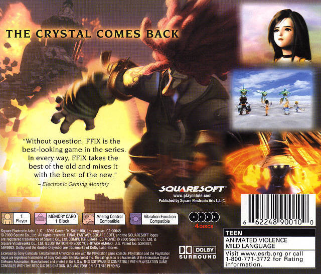 Final Fantasy IX [PlayStation 1]