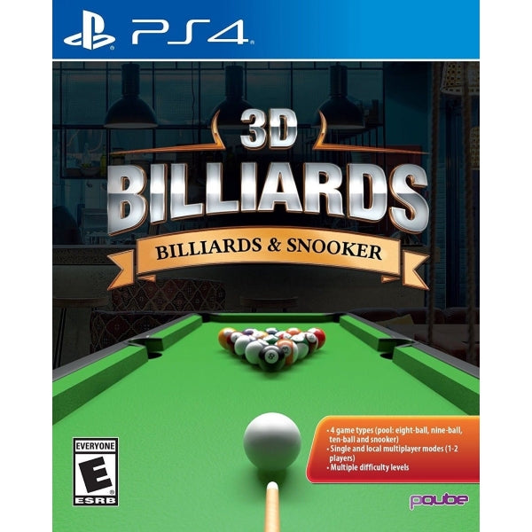 3D Billiards: Billiards & Snooker [PlayStation 4]
