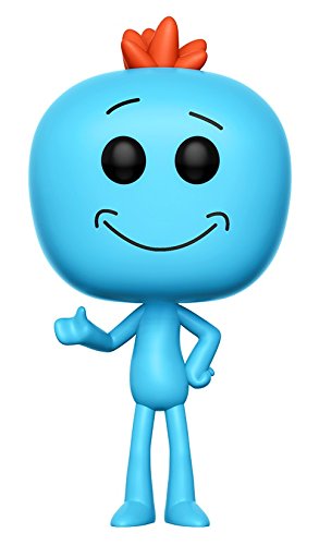 Funko POP! Animation - Rick and Morty: Mr. Meeseeks Vinyl Figure [Toys, Ages 17+, #174]