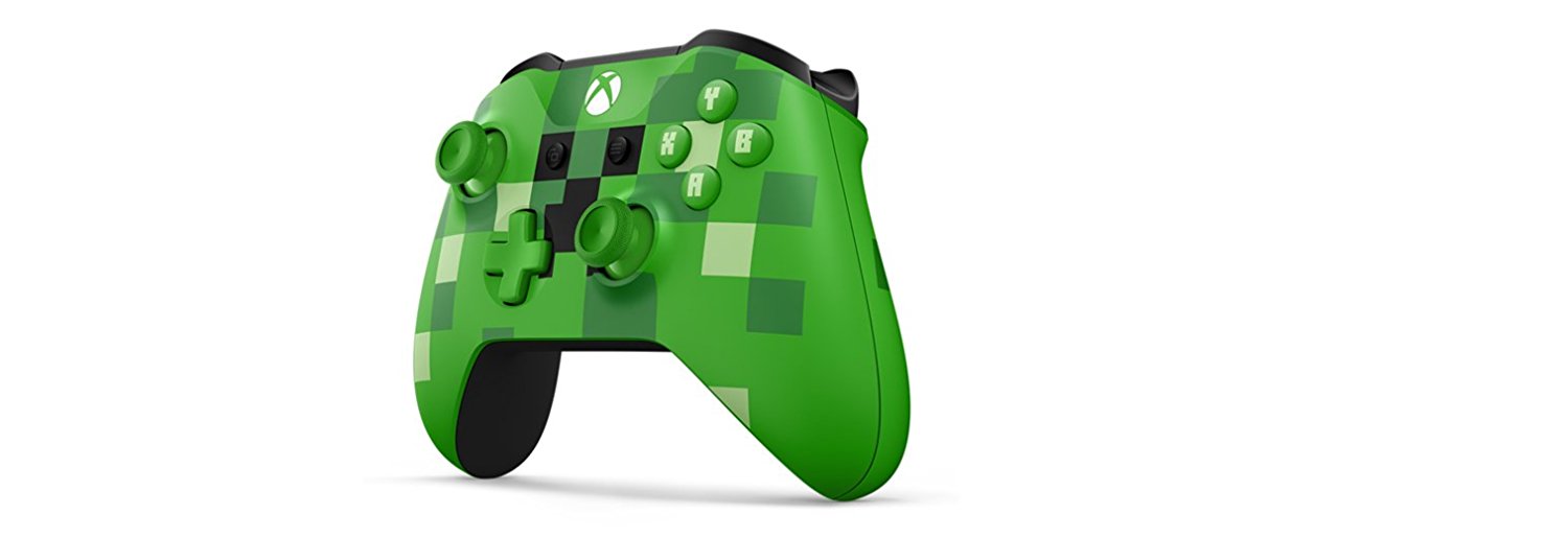 Xbox One Wireless Controller - Minecraft Creeper [Xbox One Accessory]