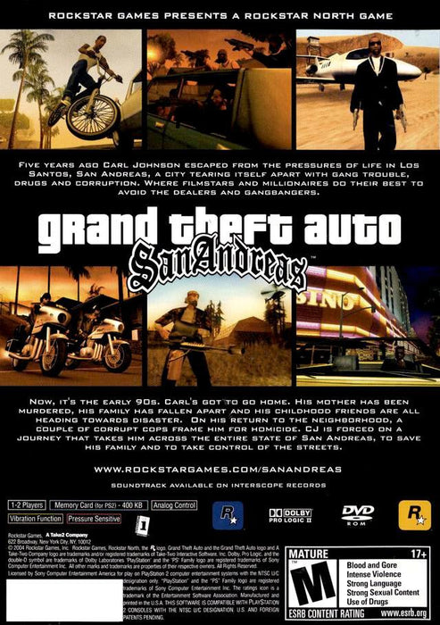 Grand Theft Auto: San Andreas [PlayStation 2] — Shopville