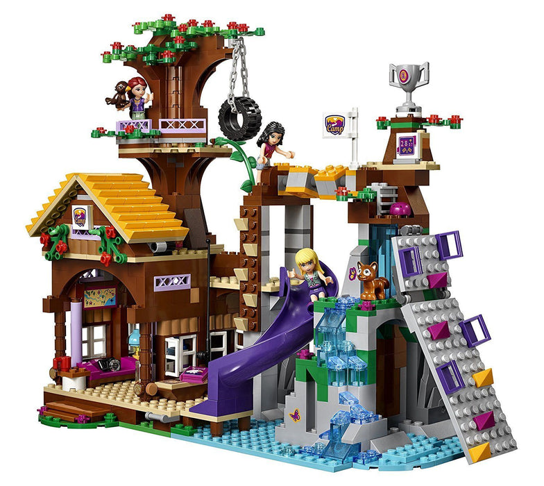 LEGO Friends Adventure Camp Tree House 726 Piece Building Kit [LEGO, #41122, Ages 7-12]
