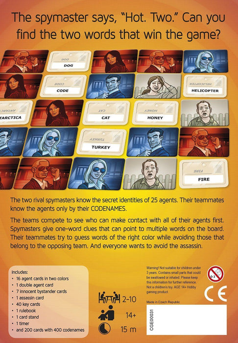 Codenames [Card Game, 2-8 Players]