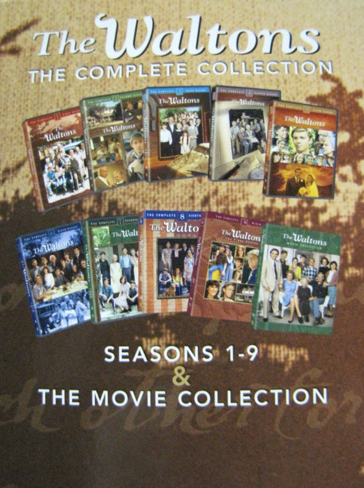 The Waltons - The Complete Collection - Seasons 1-9 + Movies [DVD Box Set]