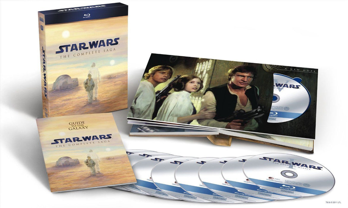 Star Wars: The Complete Saga [Blu-Ray Box Set]