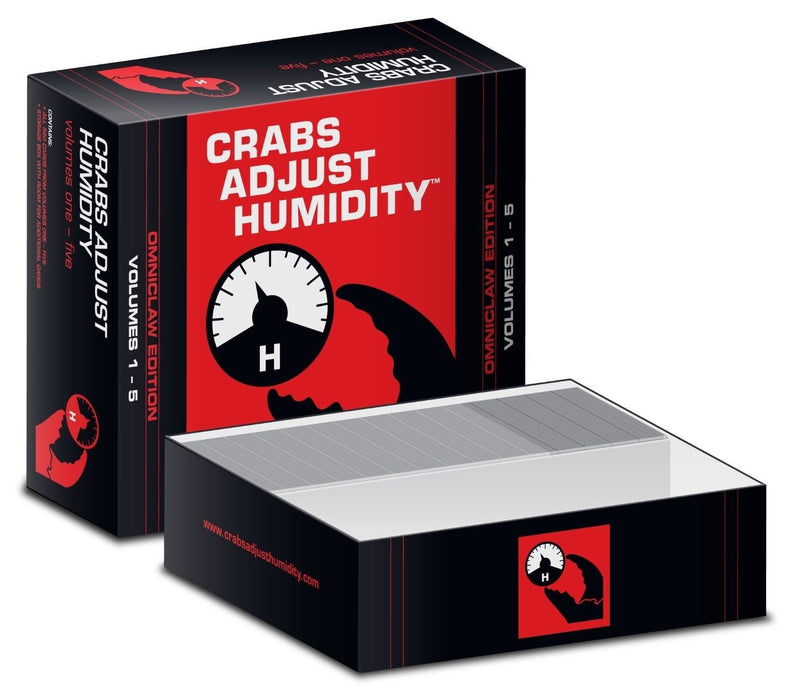 Crabs Adjust Humidity: Omniclaw Edition - Volumes 1-5 [Card Game, 4-20 Players]