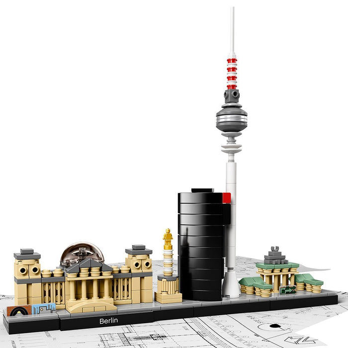 LEGO Architecture Berlin Skyline 289 Piece Building Kit [LEGO, #21027]