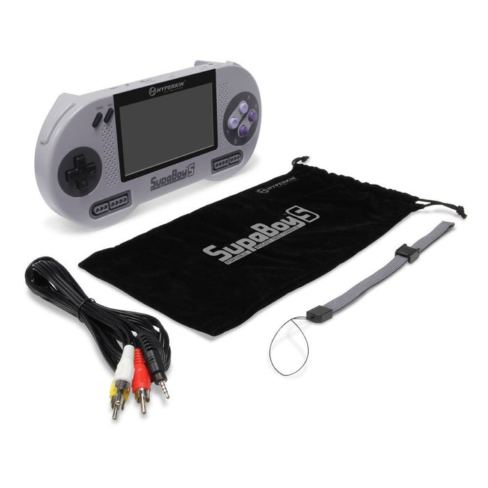 Hyperkin SupaBoy S Portable Pocket SNES Gaming Console [Retro System]