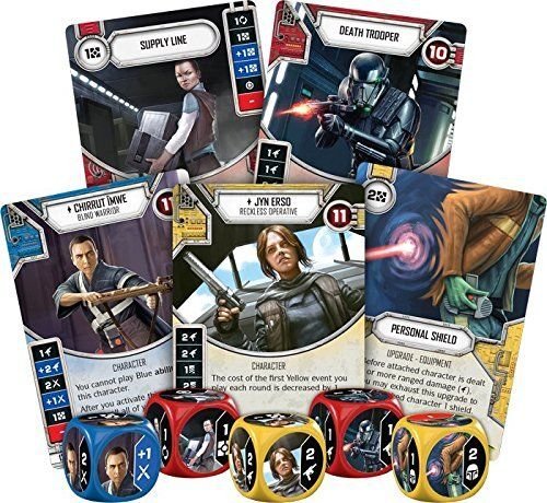 Star Wars Destiny TCG: Spirit of Rebellion Booster Box - 36 Packs, Dice Included [Card Game, Ages 10+]