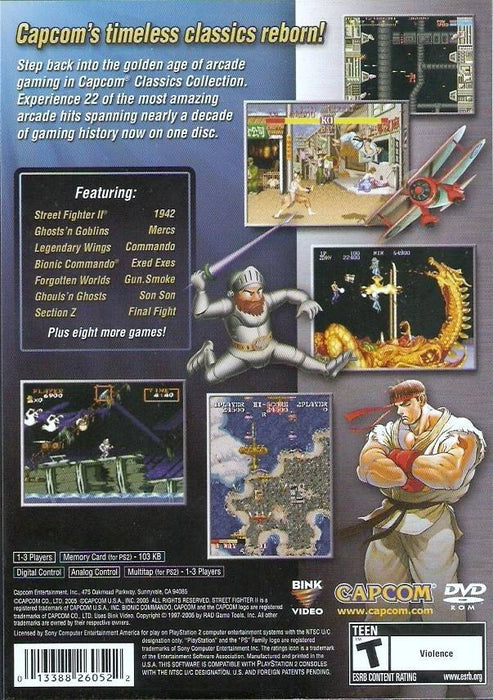 Capcom Classics Collection: Volume 1 [PlayStation 2]
