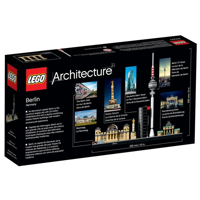 LEGO Architecture Berlin Skyline 289 Piece Building Kit [LEGO, #21027]