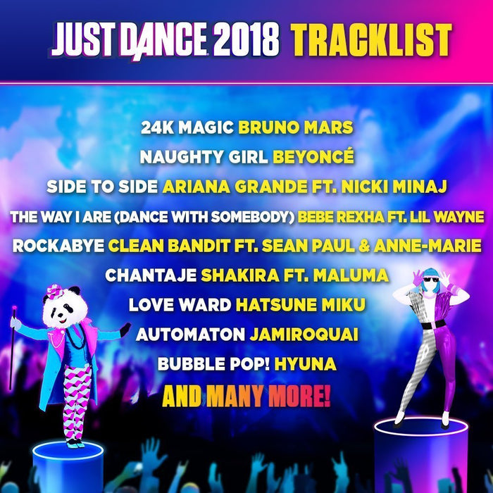 Just Dance 2018 [Nintendo Wii]