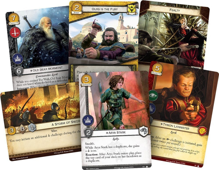 A Game of Thrones: The Card Game - Second Edition [Card Game, 2-4 Players]
