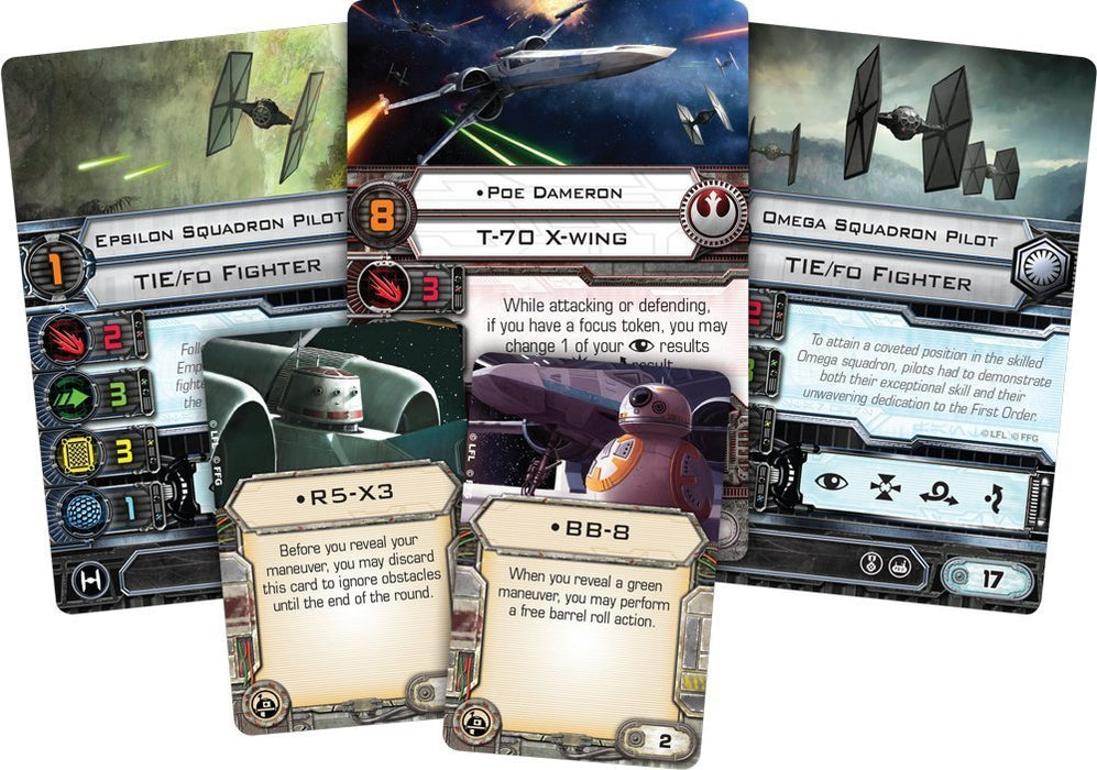 Star Wars: X-Wing Miniatures Game - The Force Awakens Core Set [Board Game, 2 Players]