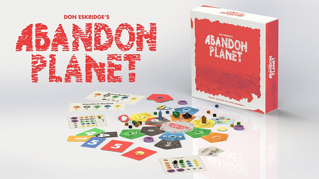 Abandon Planet [Board Game, 4-8 Players]