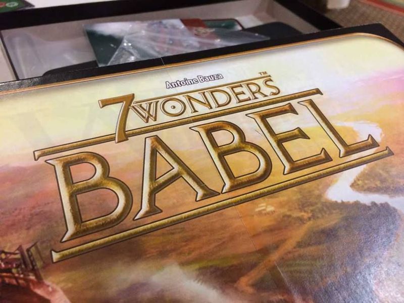 7 Wonders: Babel Expansion [Card Game, 2-7 Players]
