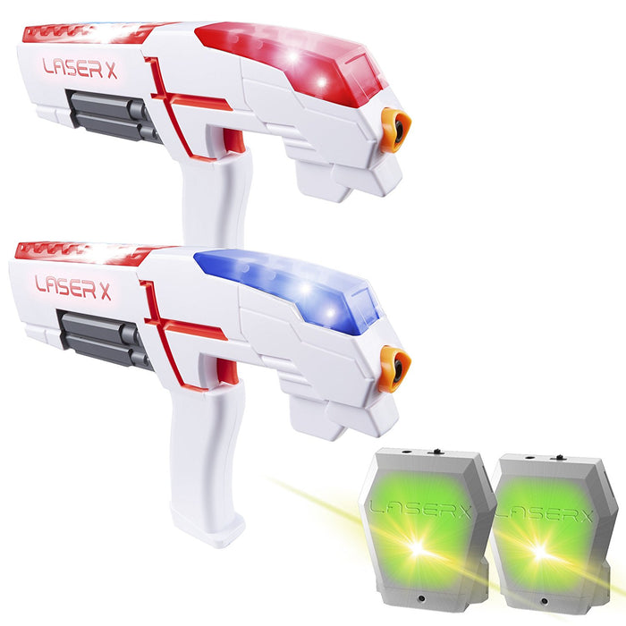 LASER X - Real-Life Laser Gaming Experience - Double Set [Toys, Ages 5+]