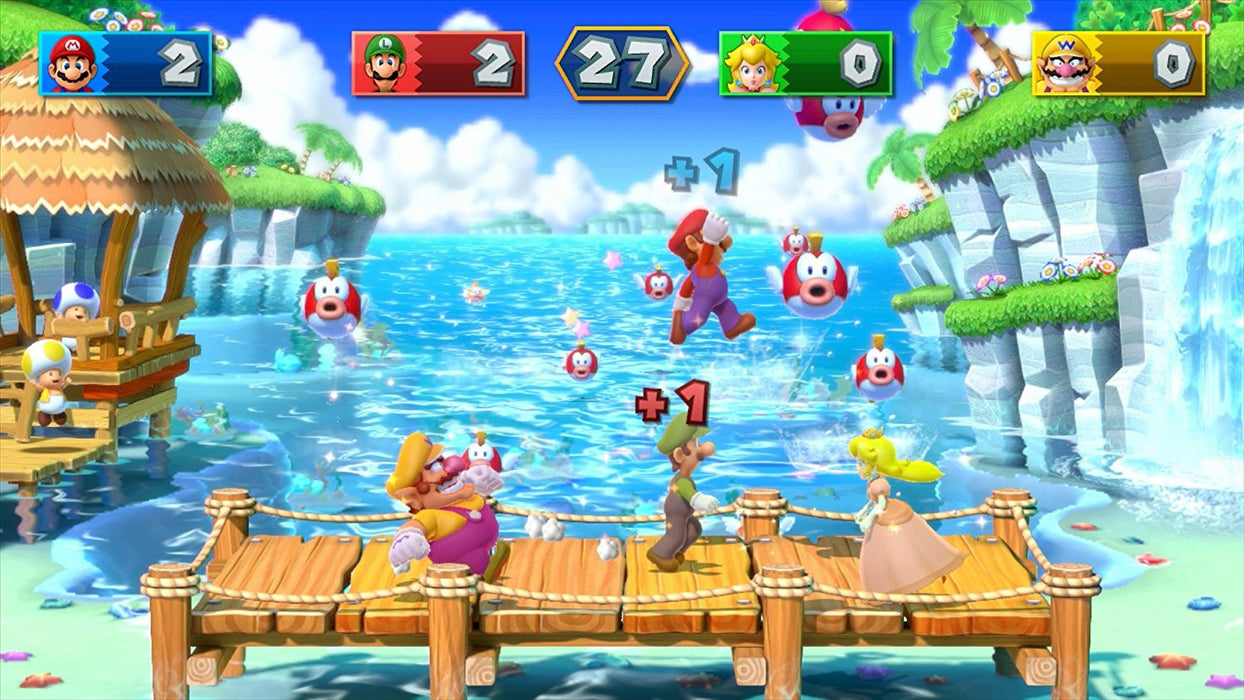 Mario Party 10 + Peach Amiibo [Nintendo Wii U]