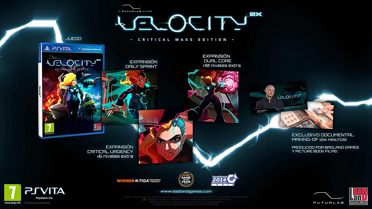 Velocity 2X: Critical Mass Edition [Sony PS Vita]