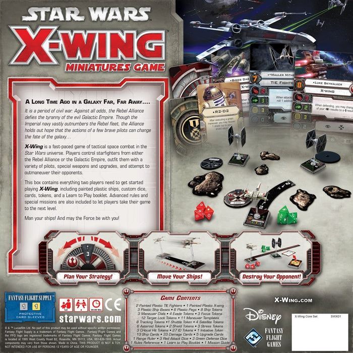Star Wars: X-Wing Miniatures Game [Board Game, 2 Players]