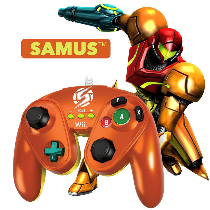 PDP Wired Fight Pad Controller - Samus [Nintendo Accessory]