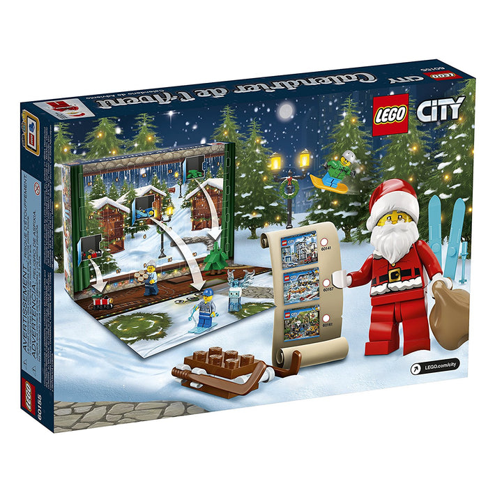 LEGO City 248 Piece Advent Calendar Building Kit - 2017 Edition [LEGO, #60155, Ages 5-12]