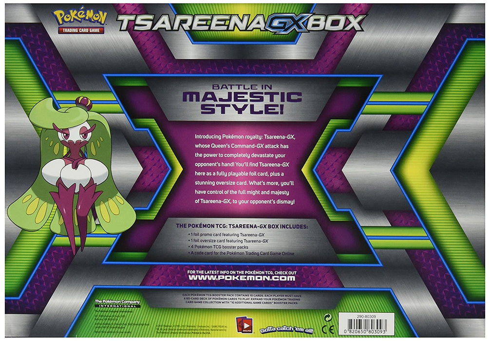 Pokemon TCG Tsareena-GX Box