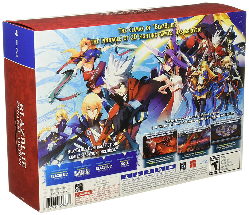 BlazBlue: Central Fiction - Limited Edition [PlayStation 4]