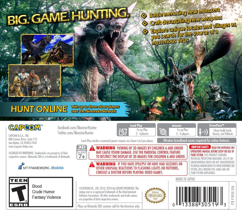 Monster Hunter 4 Ultimate [Nintendo 3DS]
