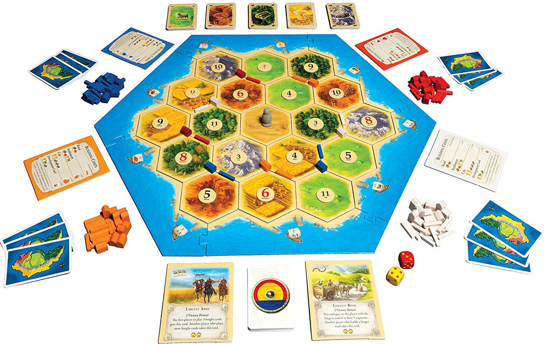The Settlers Of Catan - 5th Edition [Board Game, 3-4 Players]