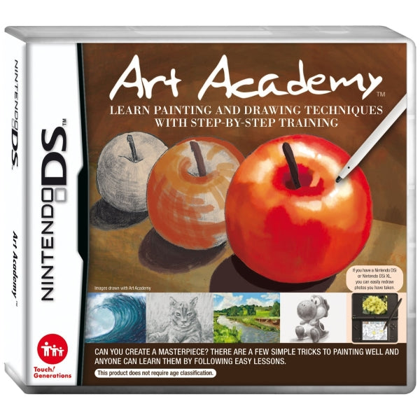 Art Academy: Learn Painting and Drawing Techniques With Step-by-Step Training [Nintendo DS DSi]